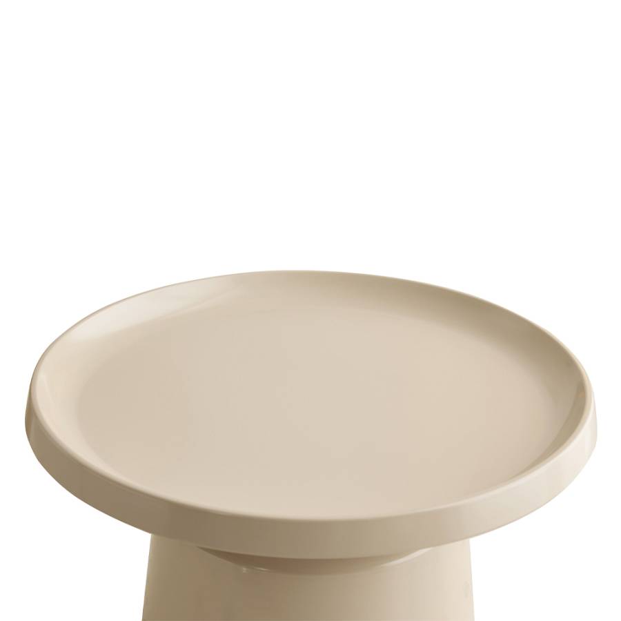 MOUSSE COFFEE TABLE SET 2ΤΕΜ CREAM CREAM 70x70x50cm