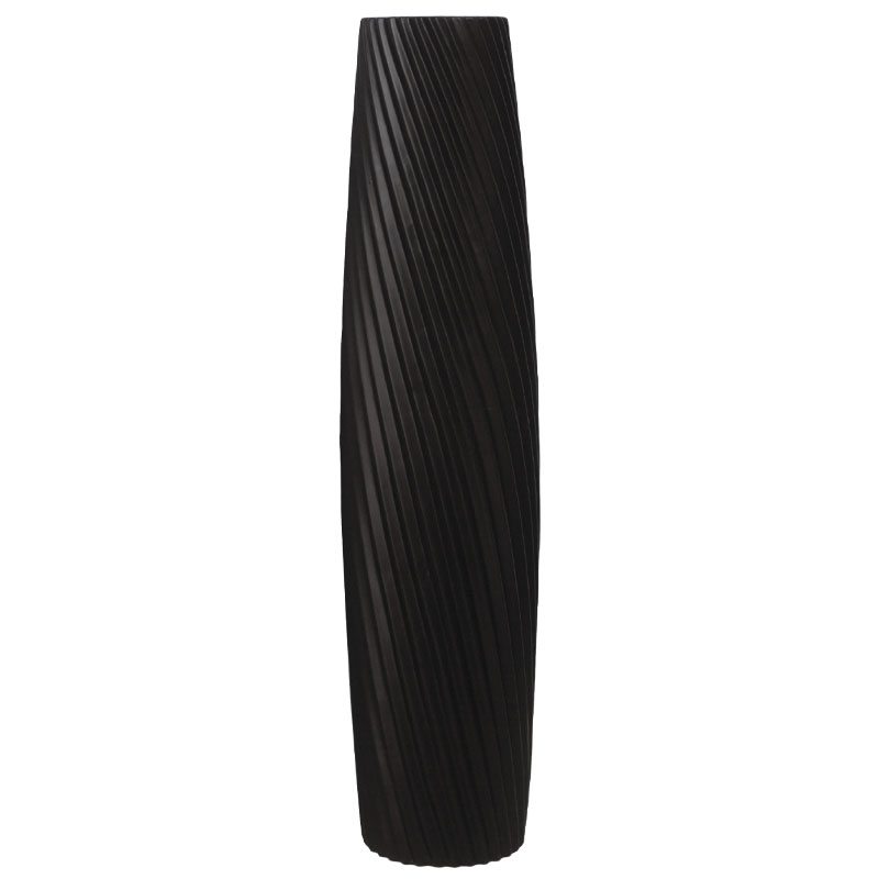 ΕΠΙΔΑΠΕΔΙΟ ΒΑΖΟ ΜΑΥΡΟ ΚΕΡΑΜΙΚΟ ΜΕ ΔΙΑΓΩΝΙΕΣ ΓΡΑΜΜΕΣ - 23x102cm /1ΚΙΒ