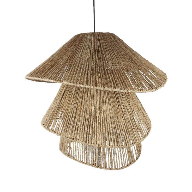 ΨΑΘΙΝΟ ΤΡΙΠΛΟ ΚΑΠΕΛΟ ΦΩΤΙΣΤΙΚΟY ΚΑΦΕ (ΧΩΡΙΣ ΚΑΛΩΔΙΟ) - Φ15/55x38cm 1/ΚΙΒ