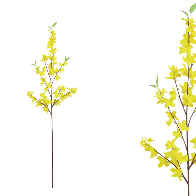 ΚΛΑΔΙ ΜΕ ΚΙΤΡΙΝΑ ΑΝΘΗ - 87cm 24/240ΚΙΒ