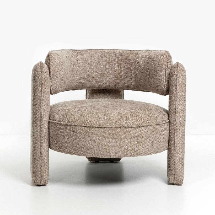 GRADA SMALL ΠΟΛΥΘΡΟΝΑ BEIGE 79x85x70.5cm