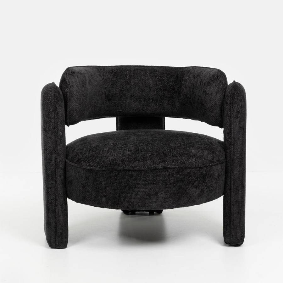 GRADA SMALL ΠΟΛΥΘΡΟΝΑ ΜΑΥΡΟ 79x85x70.5cm