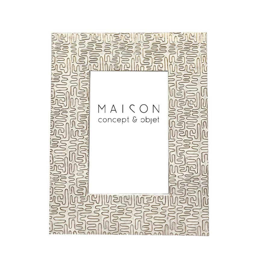 OPUS S ΚΟΡΝΙΖΑ 18x1.8x23cm POLYRESIN OFF WHITE ΓΥΑΛΙ