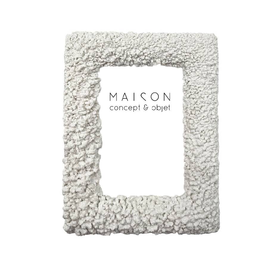 REEF A ΚΟΡΝΙΖΑ 16.5x3x21.5cm POLYRESIN ΑΣΠΡΟ ΓΥΑΛΙ