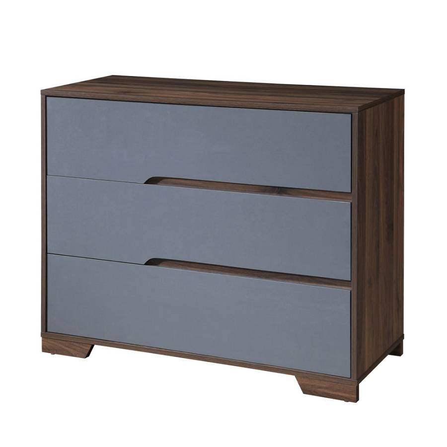 GROOVES ΣΥΡΤΑΡΙΕΡΑ 3ΣΥΡΤΑΡΙΑ ΚΑΡΥΔΙ ΓΚΡΙ 100x45x80cm