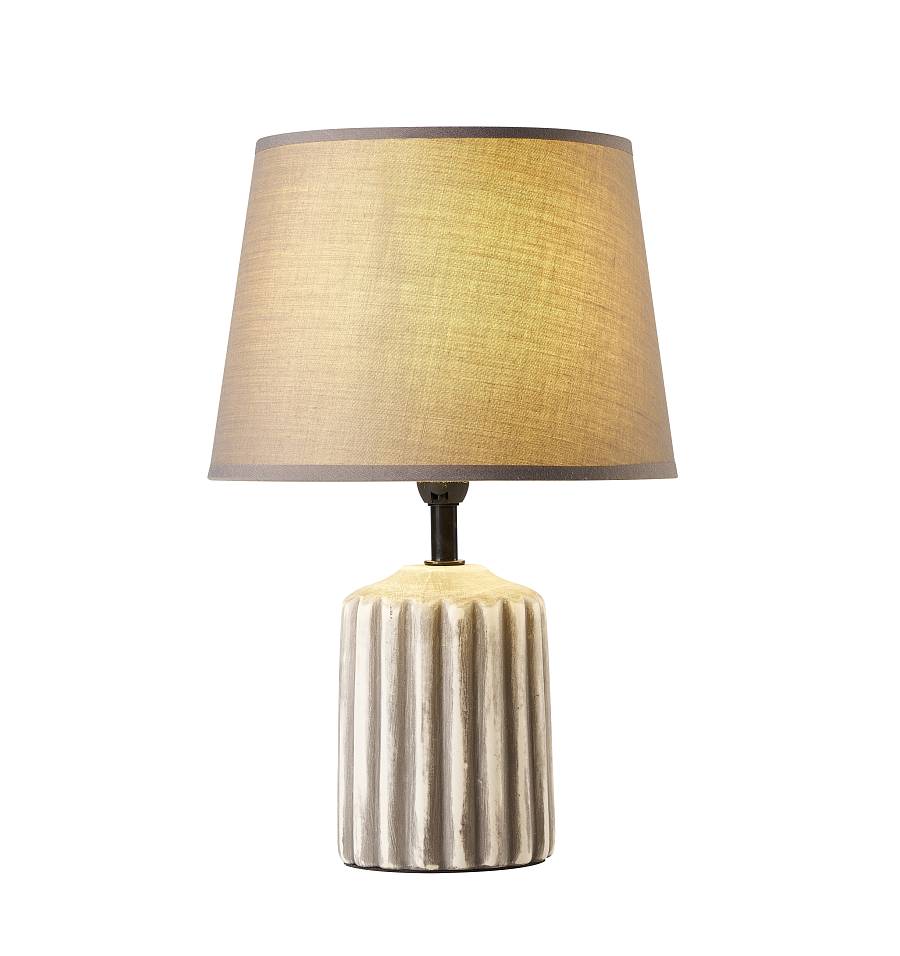 TLC 6034  ΠΟΡΤΑΤΙΦ ΚΕΡΑΜΙΚΟ ΜΕ ΓΡΑΜΜΩΣΕΙΣ ΑΜΠΑΖΟΥΡ ΓΚΡΙ 1ΧΕ27