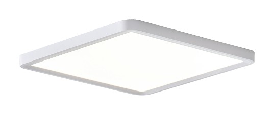 Πλαφονιέρα οροφής LED 40W 3CCT (by switch on base) από λευκό μέταλλο  D:50cm (42045-White)