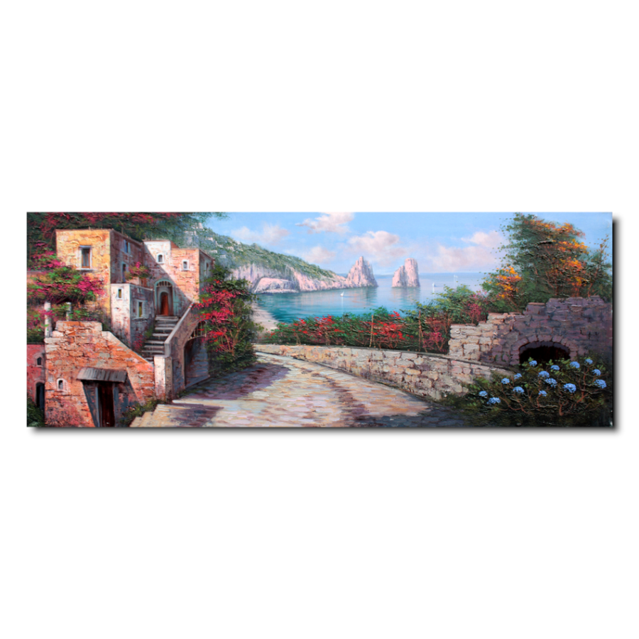 ADL010 - Πίνακας πέτρινος δρόμος