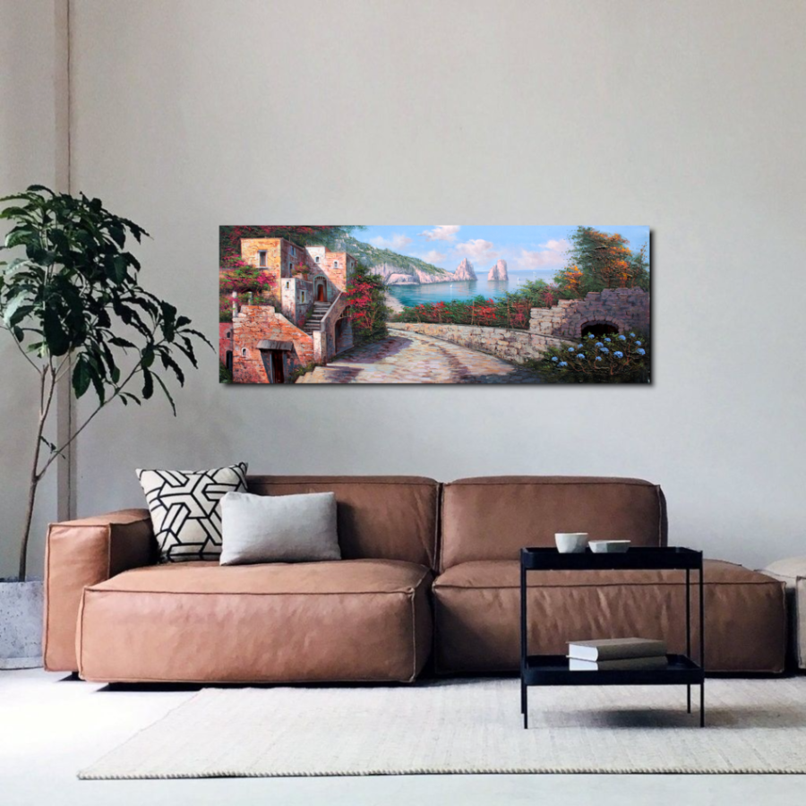 ADL010 - Πίνακας πέτρινος δρόμος