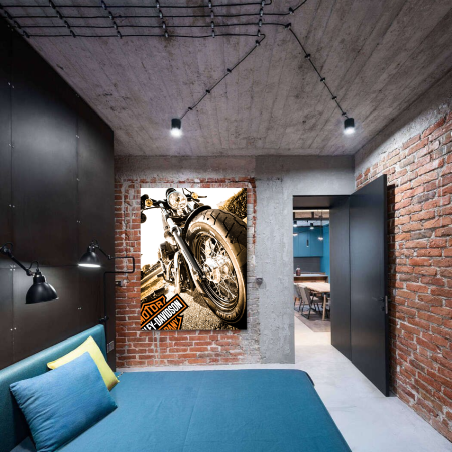 ADL034 - Πίνακας Harley Davidson