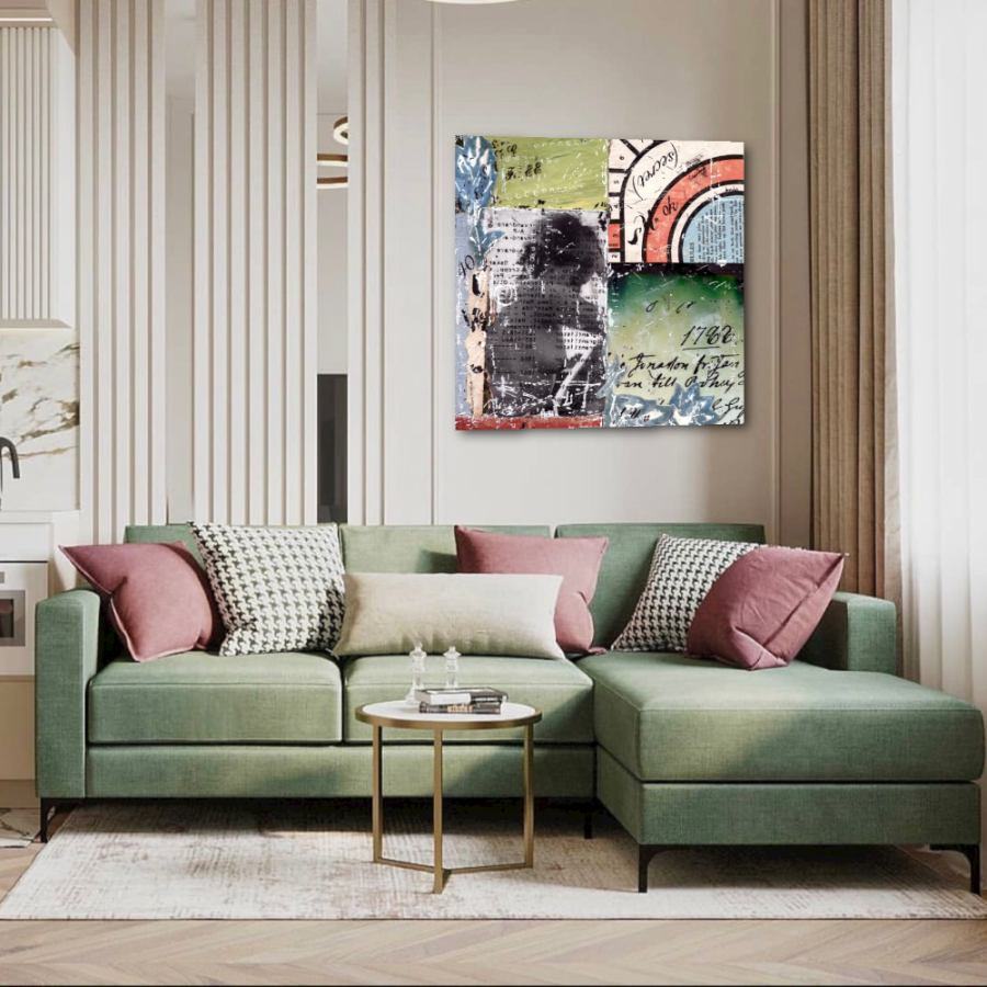 M560 - Πίνακας αποκόμματα κολάζ