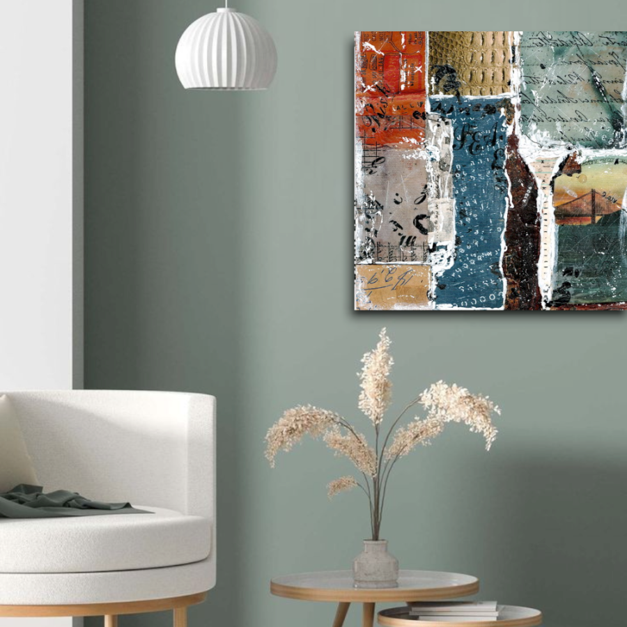 M561 - Πίνακας αποκόμματα κολάζ