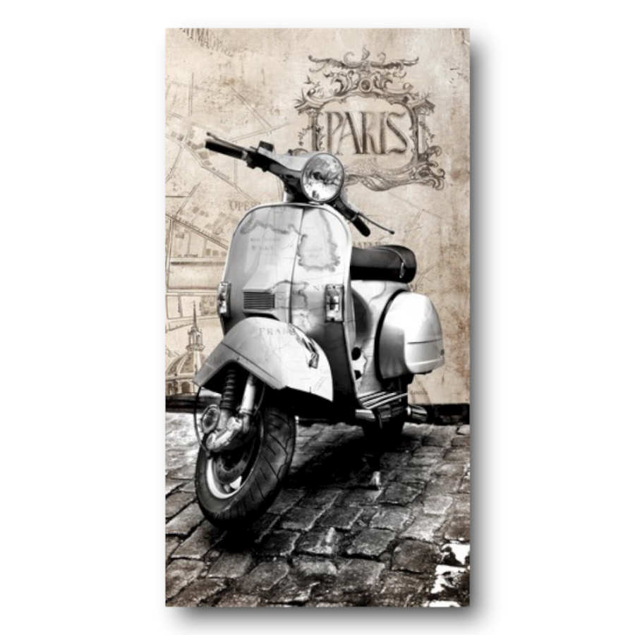 M650 - Πίνακας Vespa κάθετη
