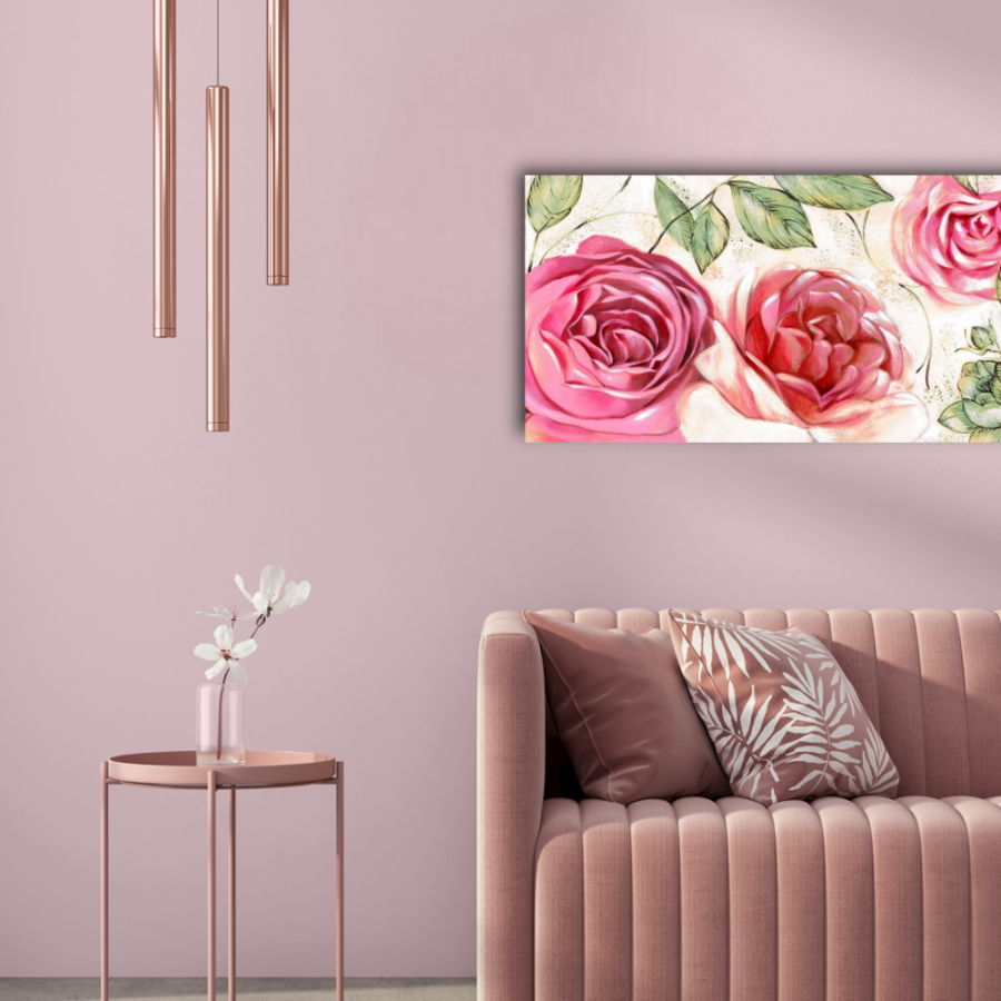 M704 - Πίνακας πανέμορφα τριαντάφυλλα