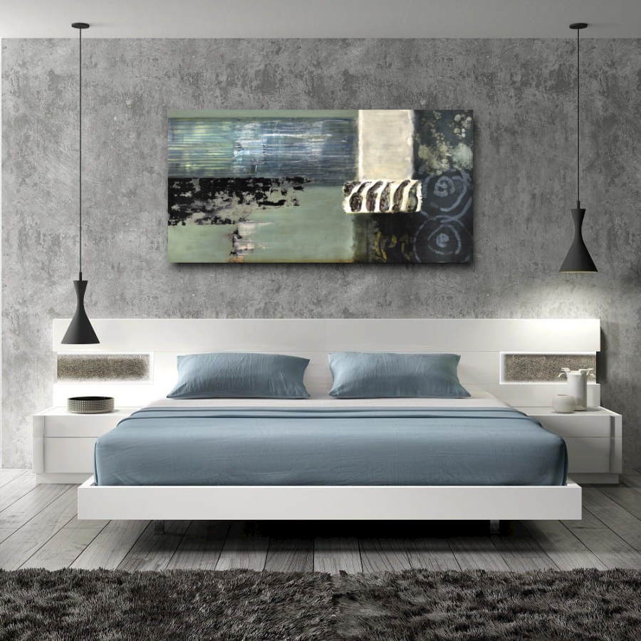 M734 - Πίνακας γήινα χρώματα