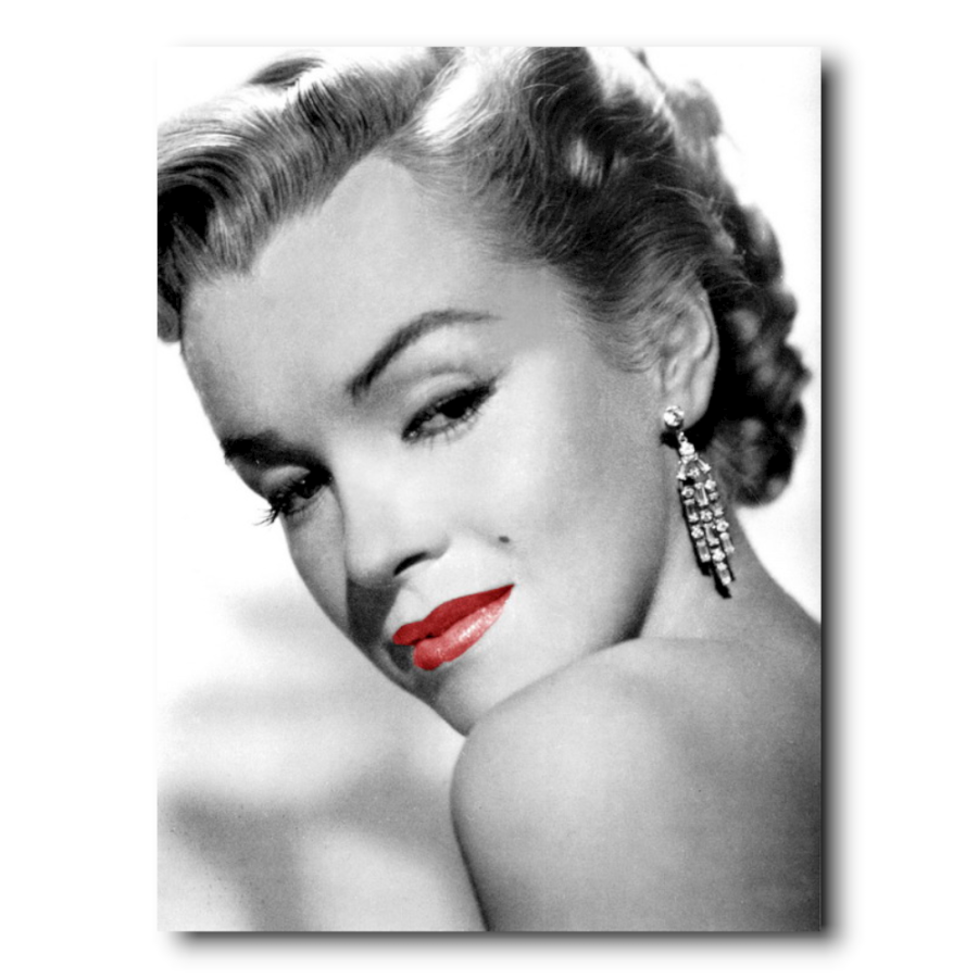 M838 - Πίνακας Marilyn κάθετη ζωγραφική