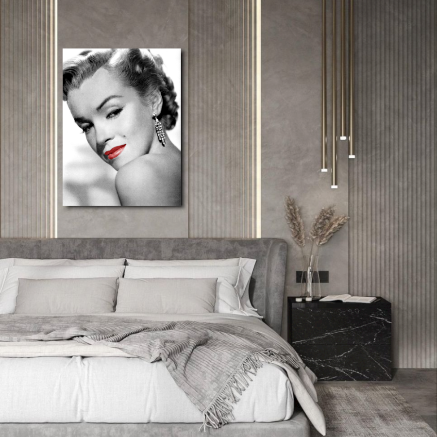 M838 - Πίνακας Marilyn κάθετη ζωγραφική