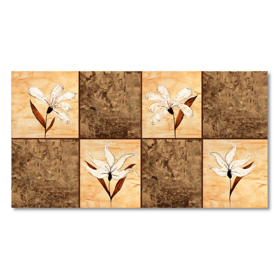 M016 - Πίνακας πλαίσια με λουλούδια