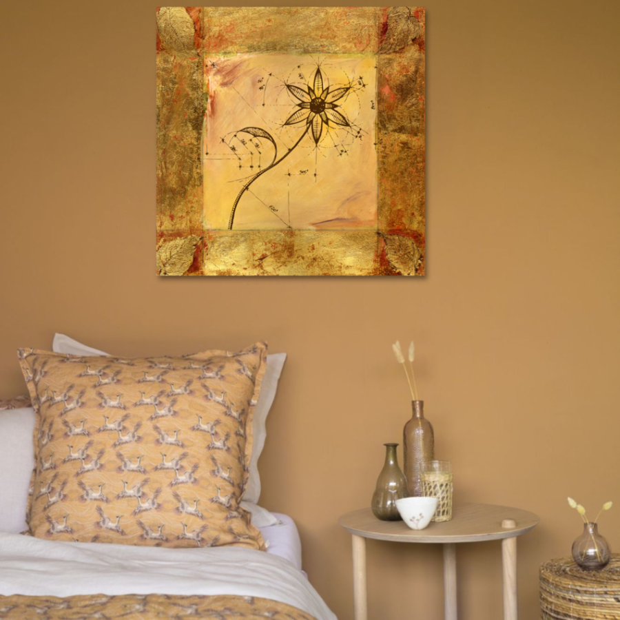 M020 - Πίνακας σχέδιο λουλουδιού