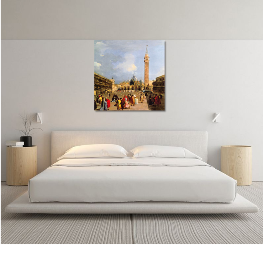 M033 - Πίνακας Πλατεία του Αγίου Μάρκου Βενετία