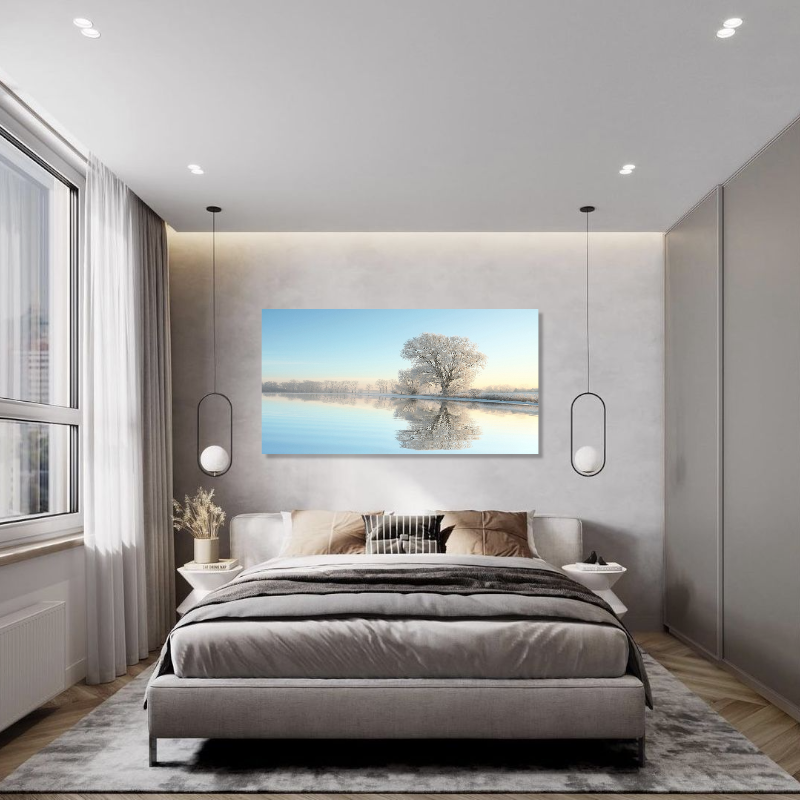 BDL031 - Πίνακας δέντρο στη λίμνη (ΑΚΟΛΟΥΘΕΙ ΒΙΝΤΕΟ)