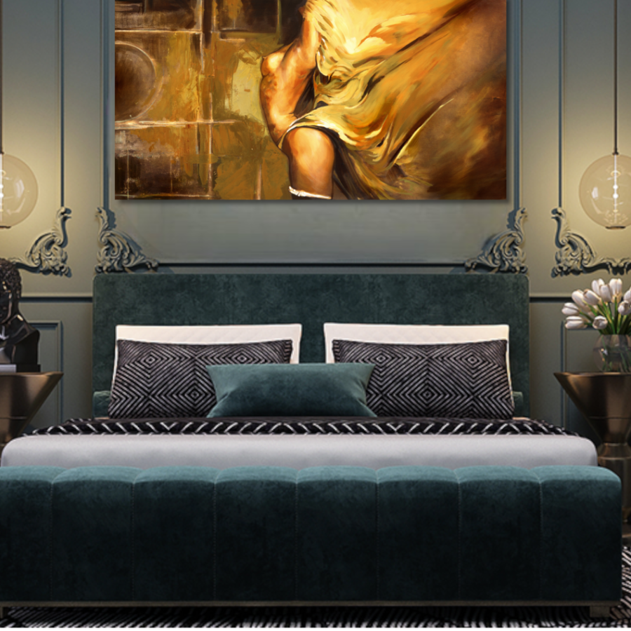 M190 - Πίνακας γυναικείο σώμα