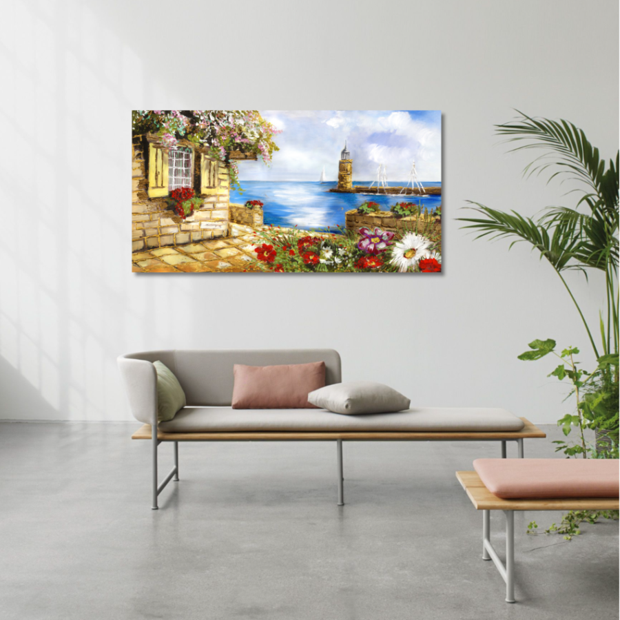 M247 - Πίνακας με θέα το φάρο