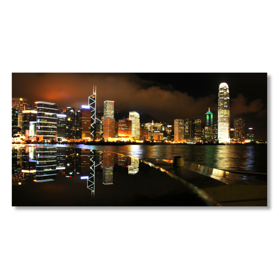 M406 - Πίνακας νύχτα στο Χονγκ Κονγκ