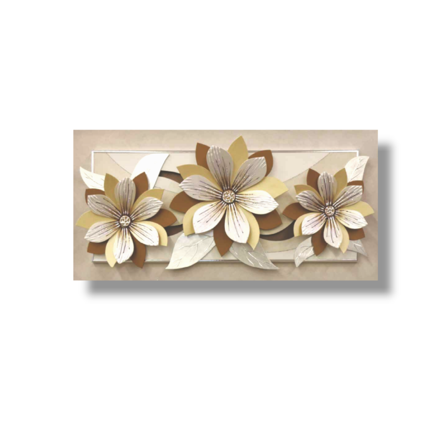 61PD01 - Πίνακας 3D λουλούδια