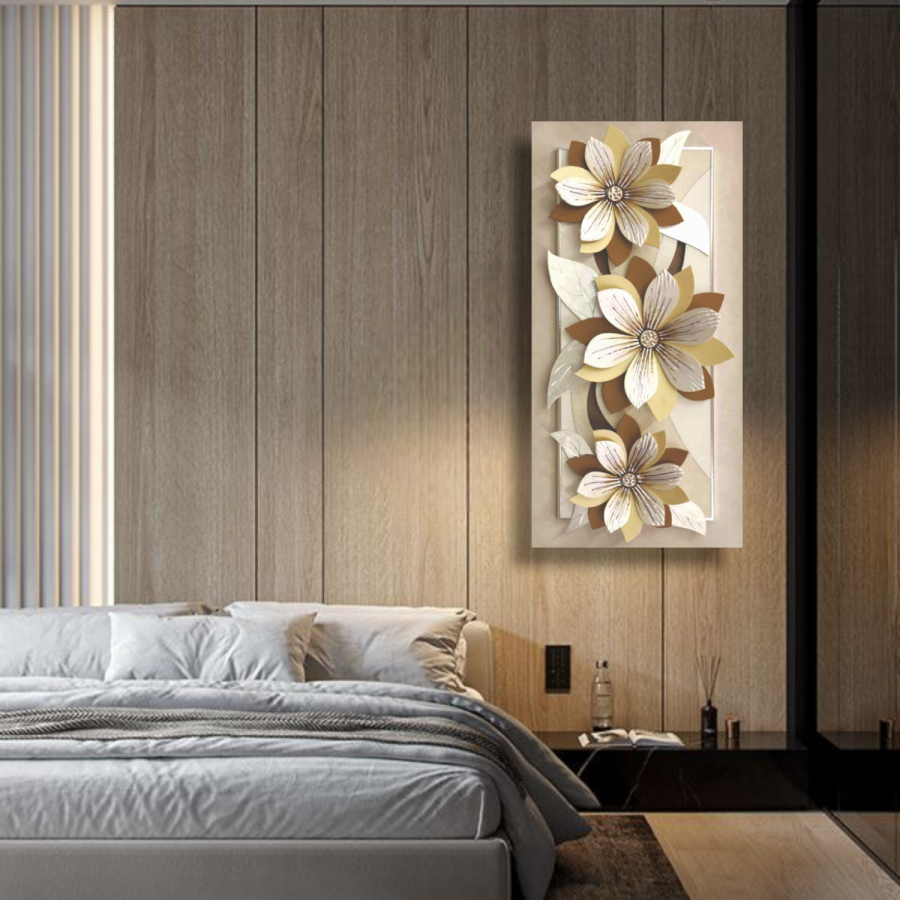 61PD01 - Πίνακας 3D λουλούδια