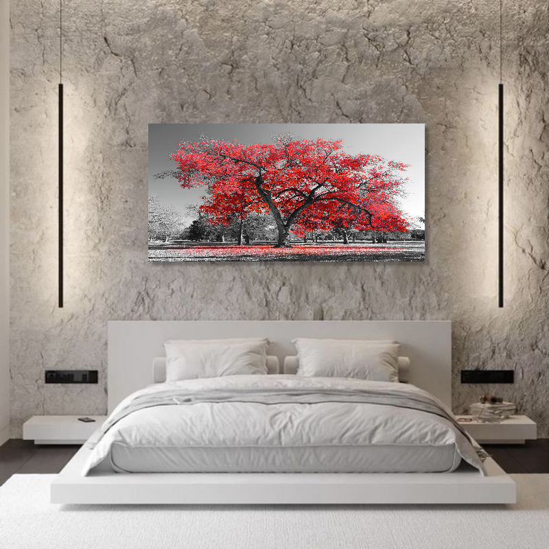 BDL078 - Πίνακας κόκκινο δέντρο