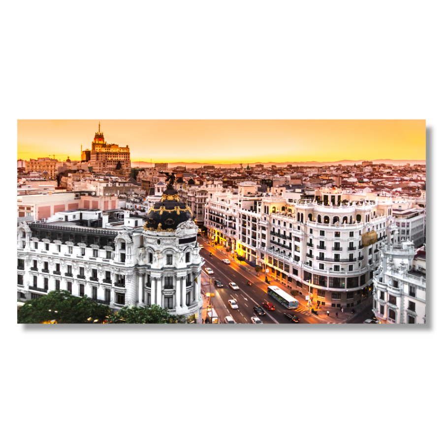 M1034 - Πίνακας ξημέρωμα στη Μαδρίτη