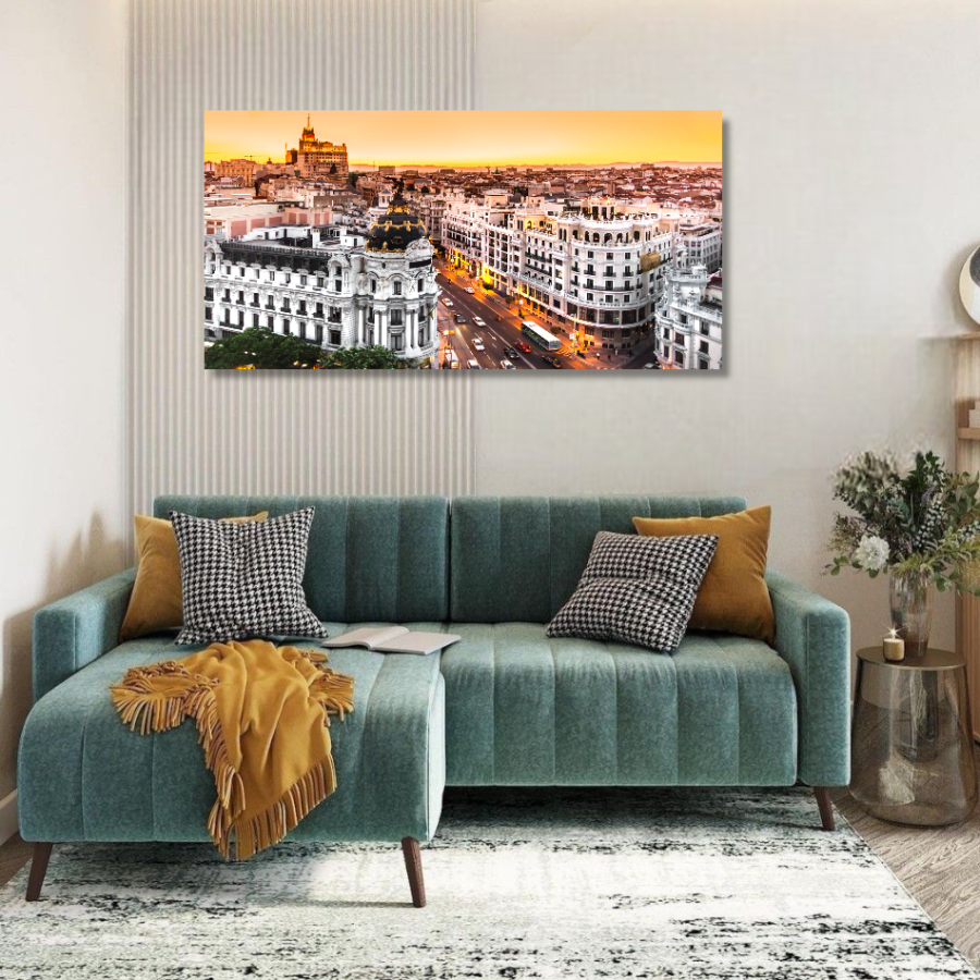 M1034 - Πίνακας ξημέρωμα στη Μαδρίτη