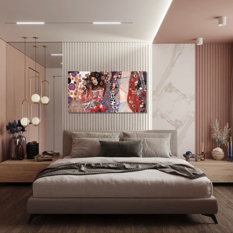 M459 - Πίνακας γυναικεία φιγούρα