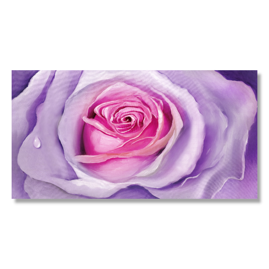M488 - Πίνακας μοβ ροζ λουλούδι