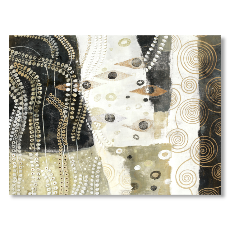 M546 - Πίνακας τέχνη σε γήινα χρώματα