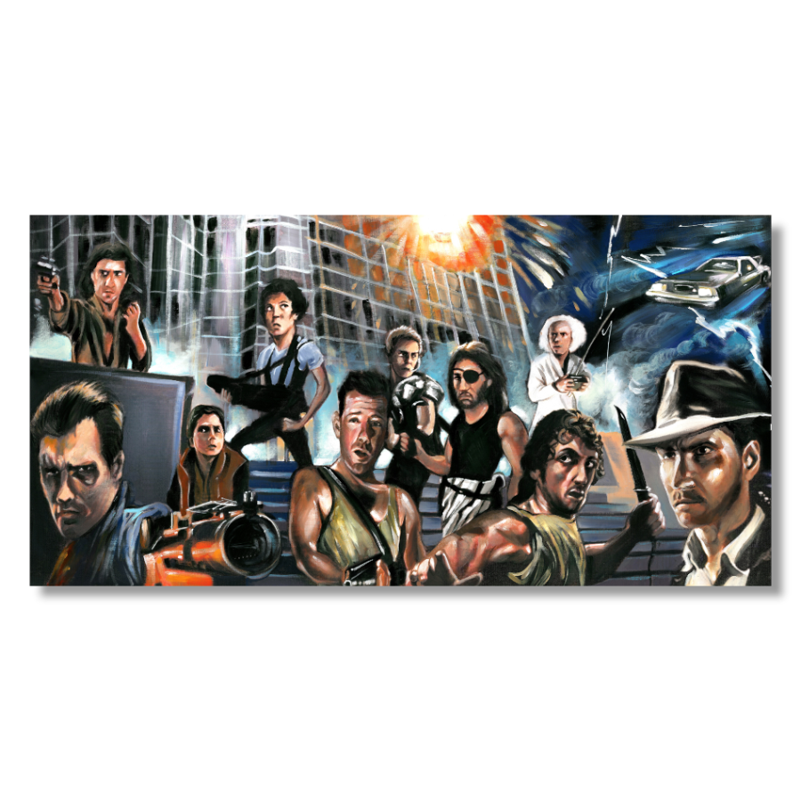 M570 - Πίνακας ήρωες του κινηματογράφου