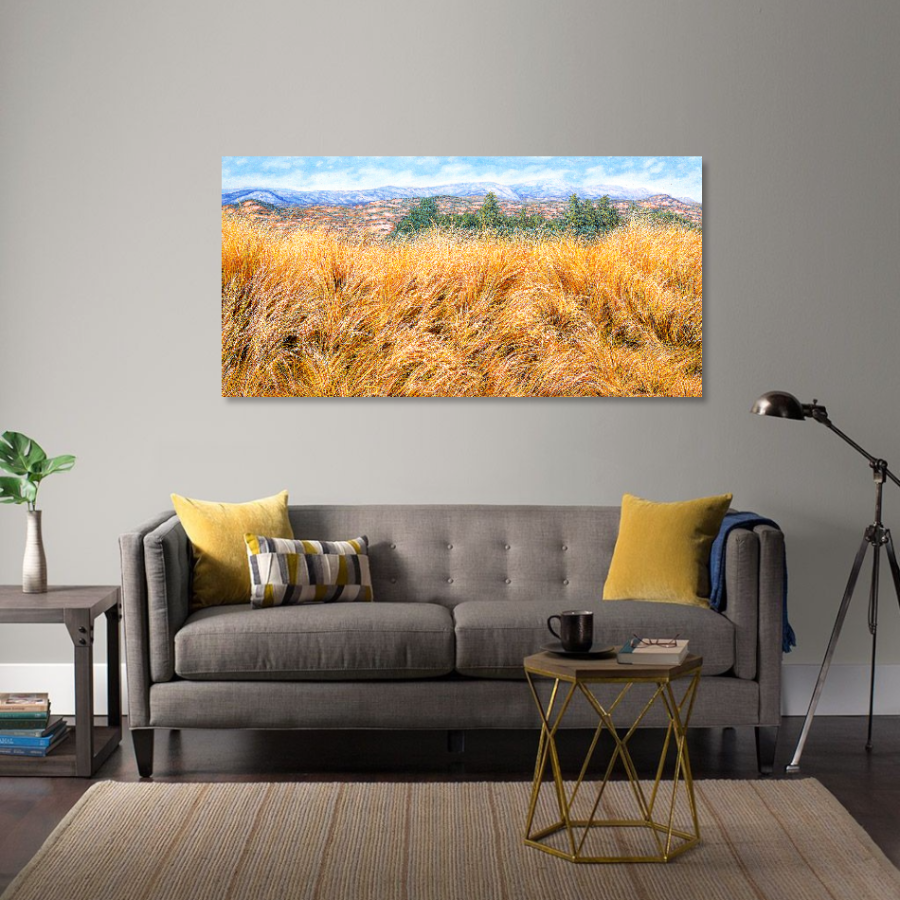 M784 - Πίνακας Φθινοπωρινό τοπίο