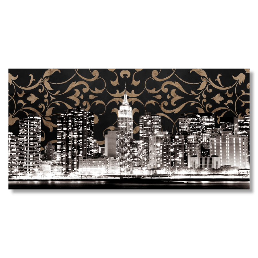 M962 - Πίνακας ασπρόμαυροι ουρανοξύστες