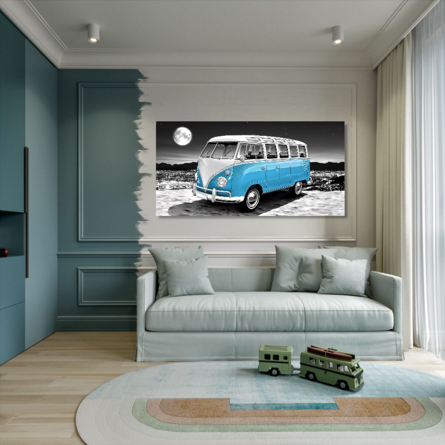 M971 - Πίνακας ρετρό Volkswagen