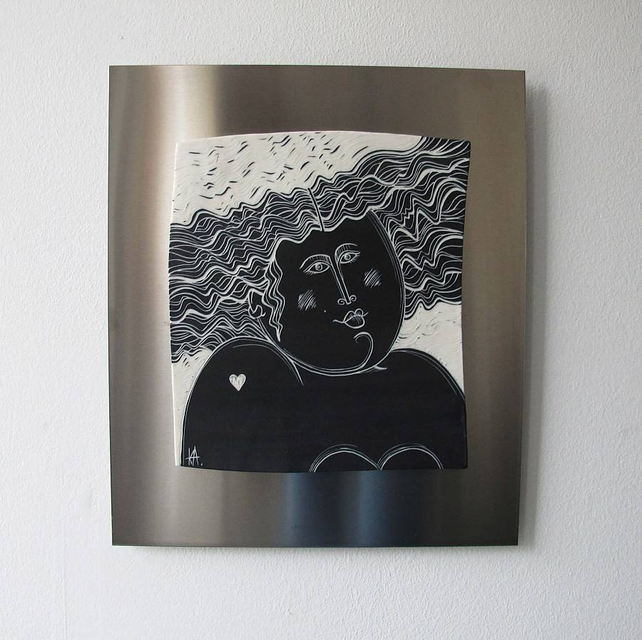 Πλάκα Πορσελάνης inox (Gina)