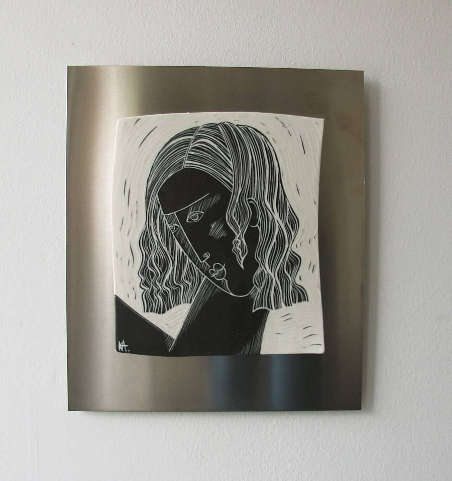 Πλάκα Πορσελάνης inox (Maria)