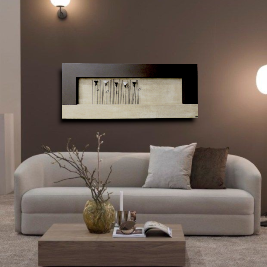 TC100 - Πίνακας 3D με λουλούδια (ΑΚΟΛΟΥΘΕΙ ΒΙΝΤΕΟ)