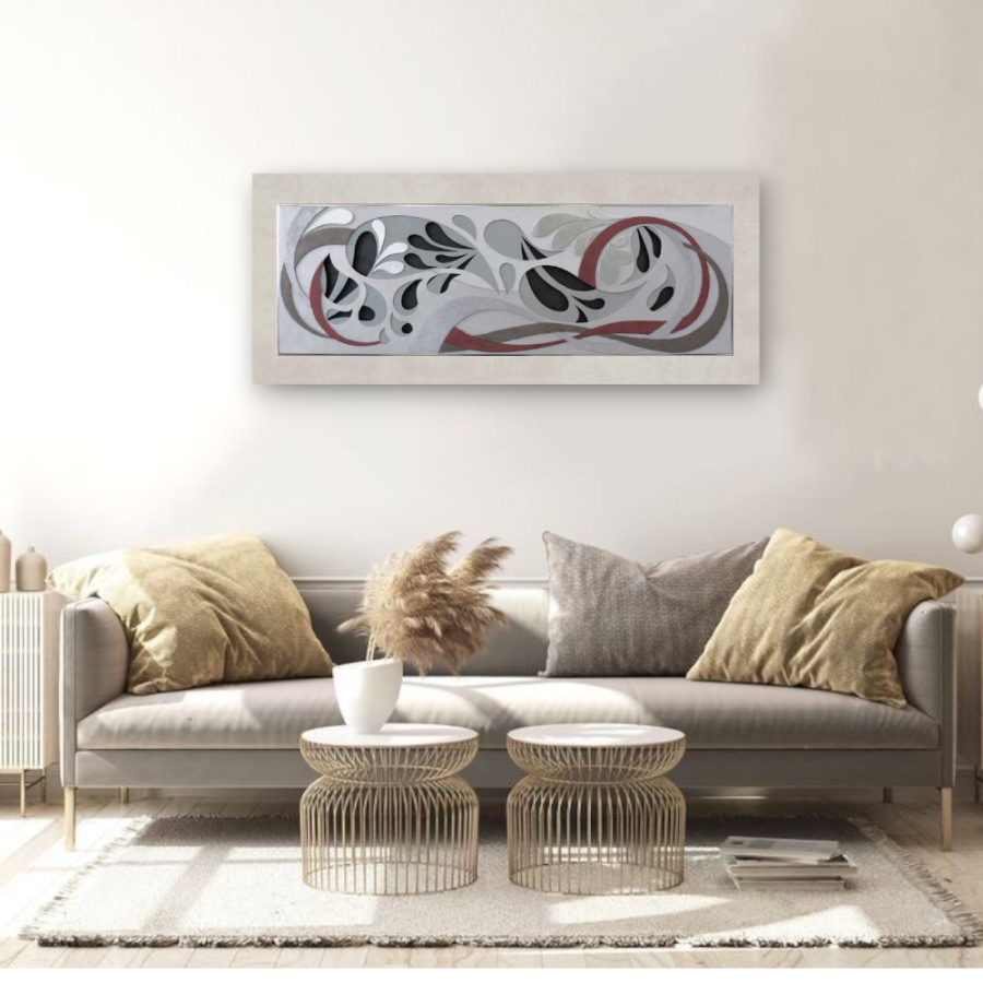 10PD21 - Πίνακας 3D αφηρημένα σχέδια