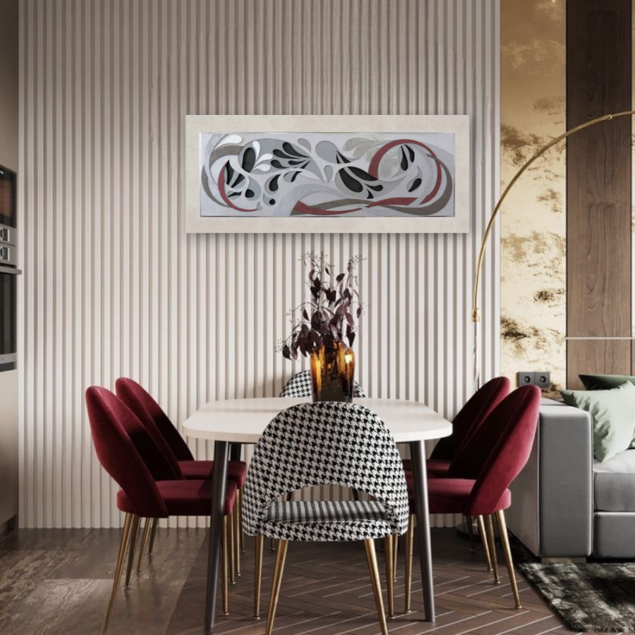 10PD21 - Πίνακας 3D αφηρημένα σχέδια