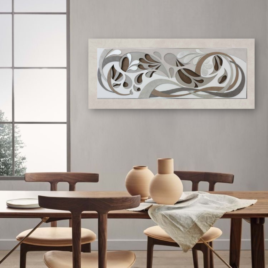 10PD22 - Πίνακας 3D αφηρημένα σχέδια