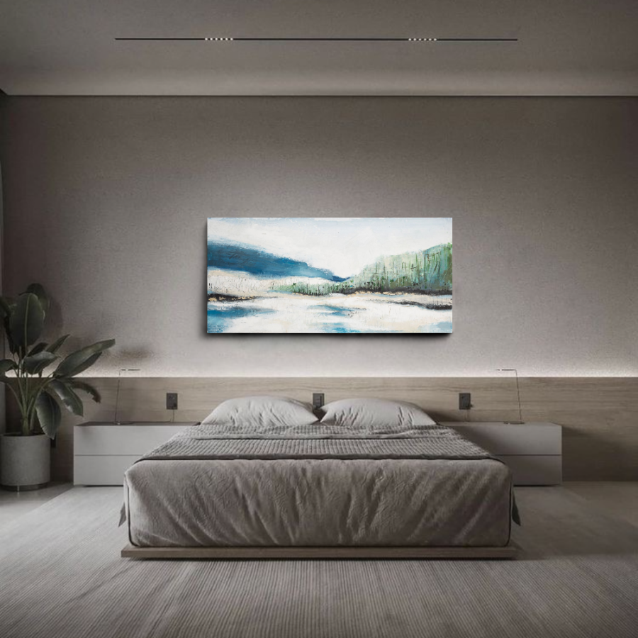 LP03 - Πίνακας αφηρημένα χρώματα