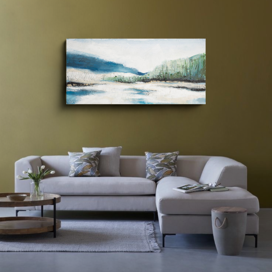 LP03 - Πίνακας αφηρημένα χρώματα