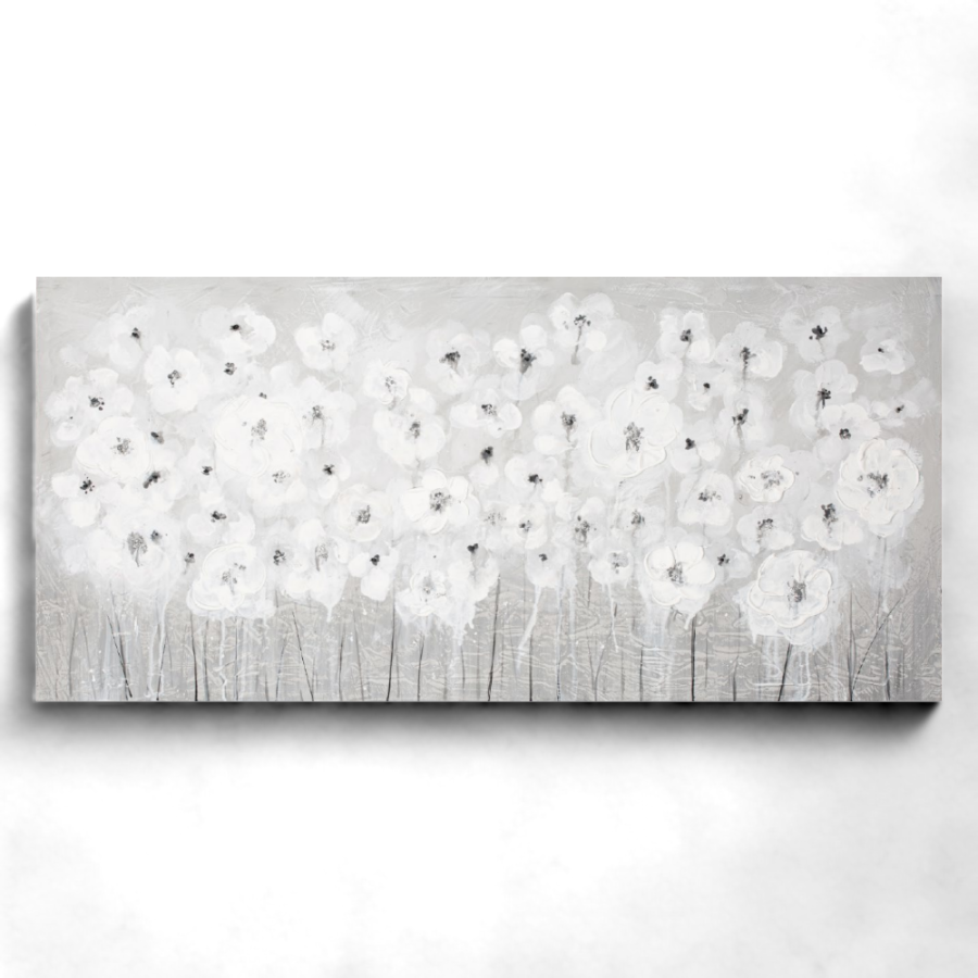 LP20 - Πίνακας λευκά άνθη