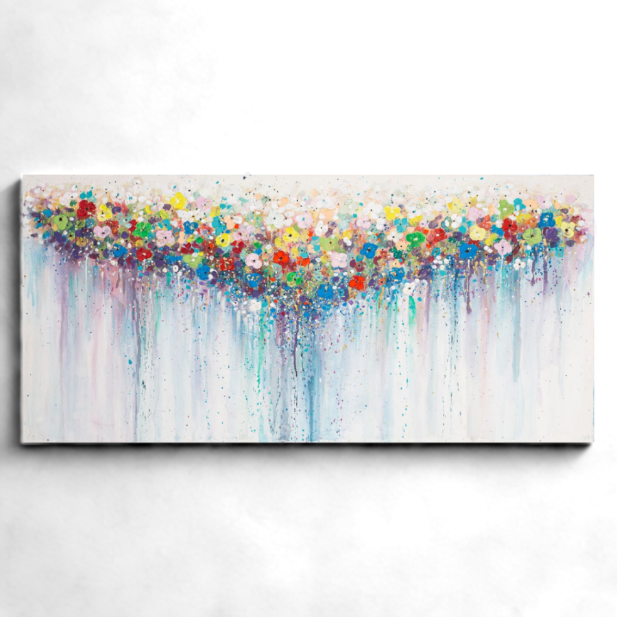 LP22 - Πίνακας πολύχρωμα άνθη